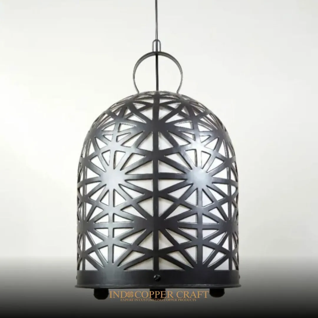 Carved Cage Lamp