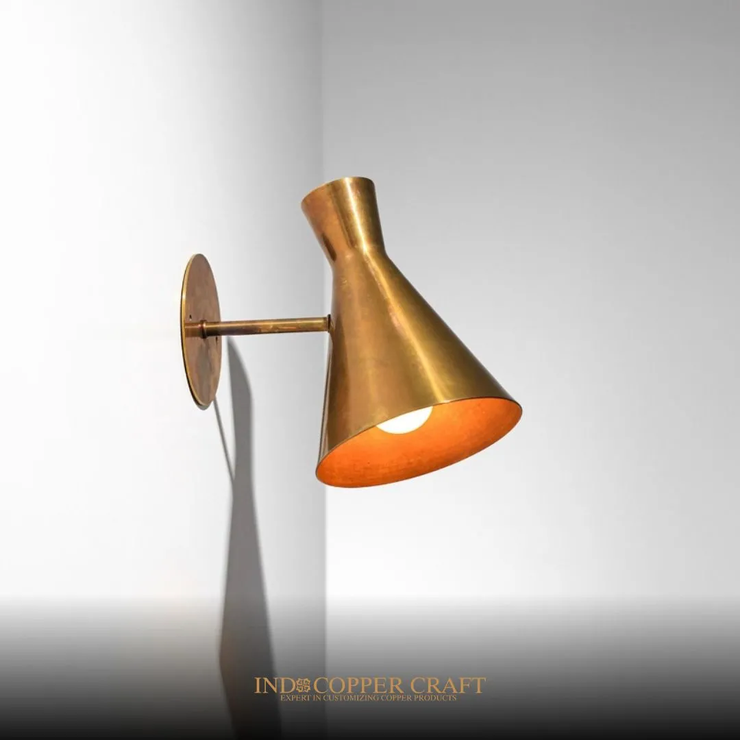 Plain Cone Wall Lamp