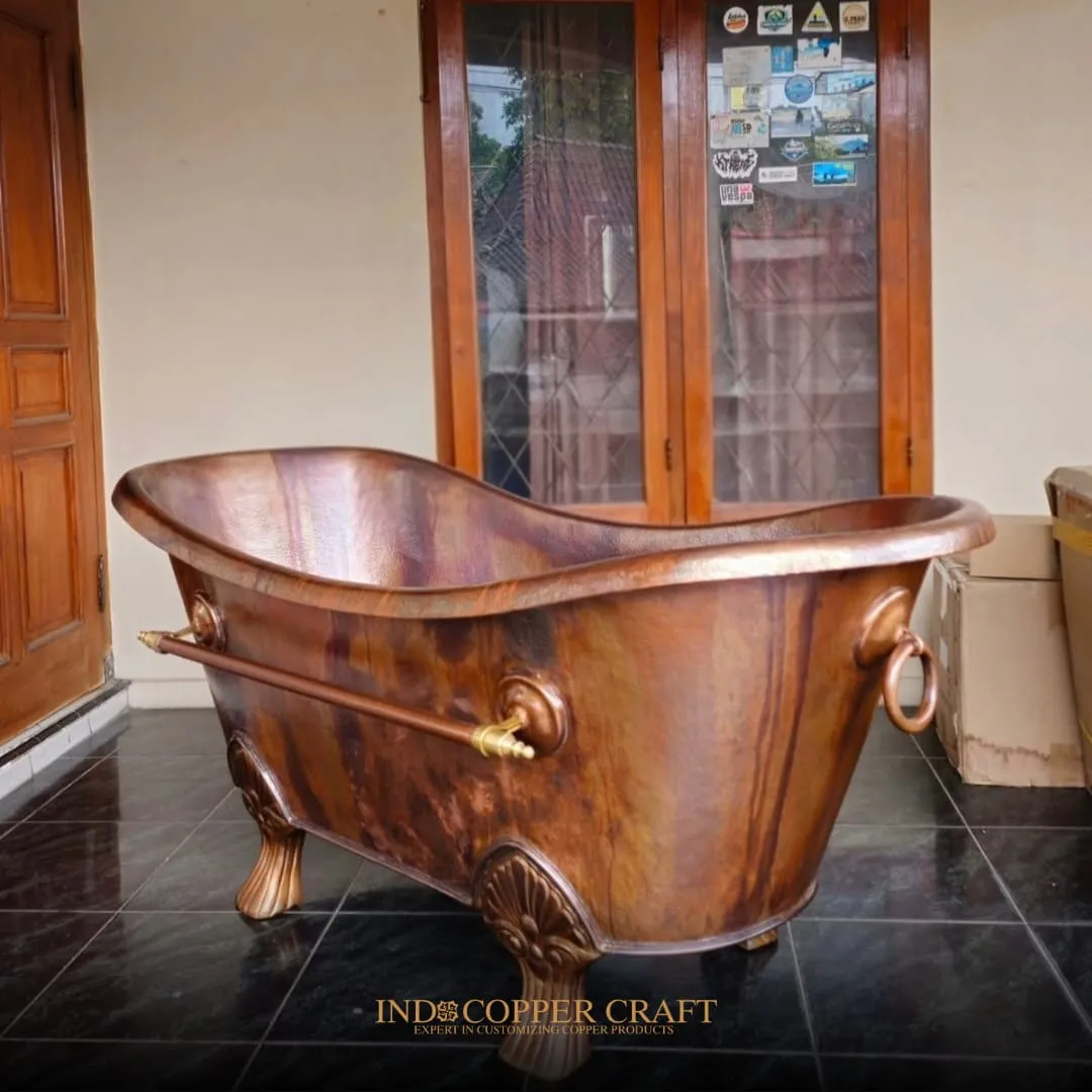 Vintage Copper Bathtub