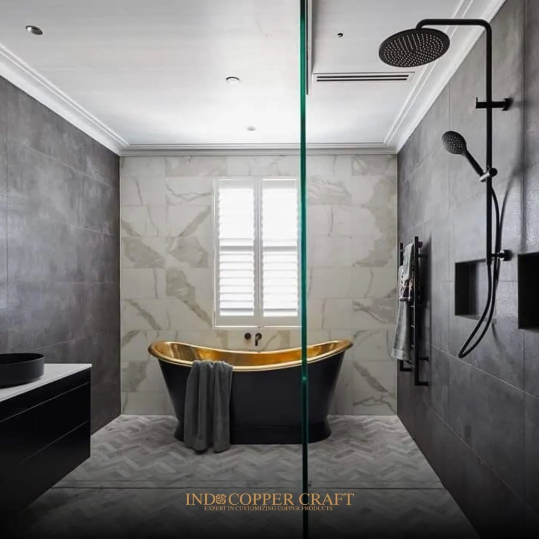 Hand Hammered Brass Soap Tubs