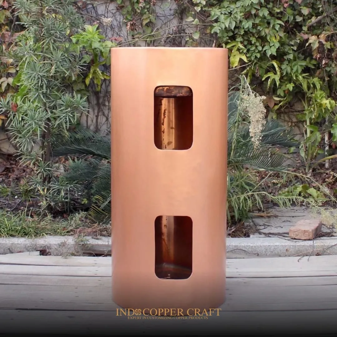 Pedstal Copper Sinks