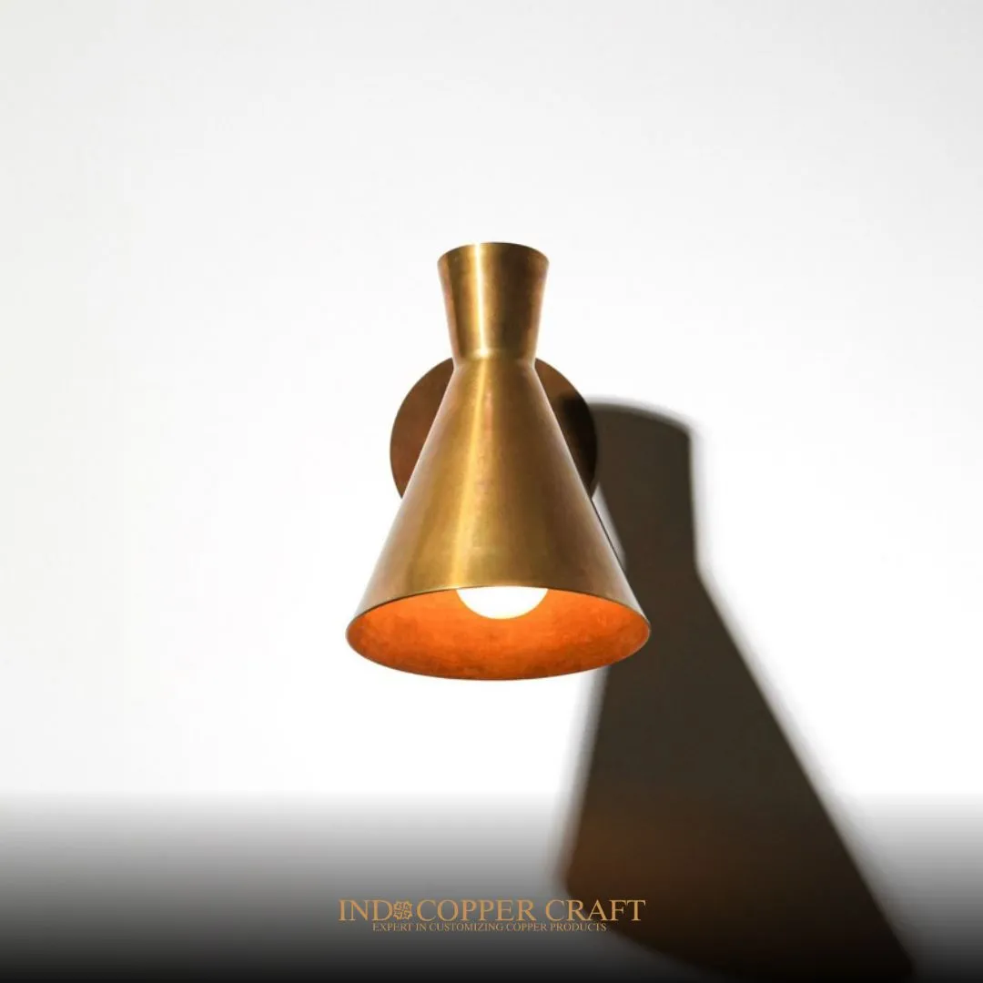 Plain Cone Wall Lamp