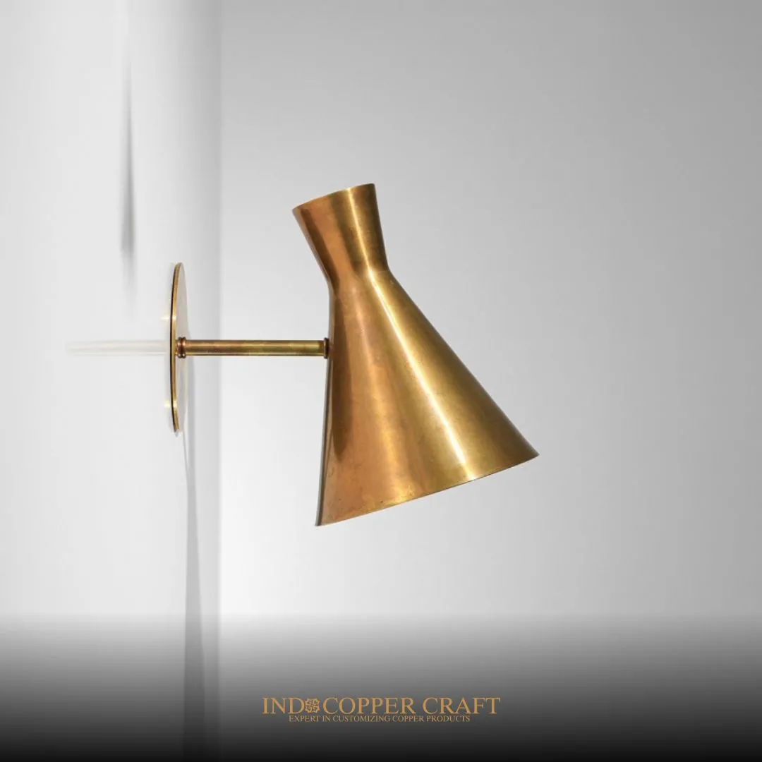 Plain Cone Wall Lamp