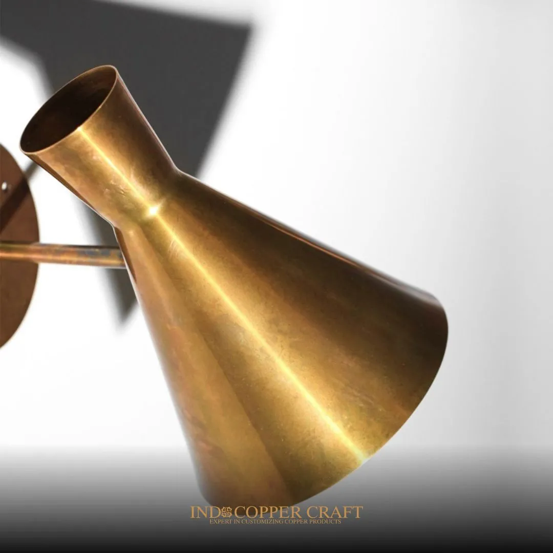 Plain Cone Wall Lamp