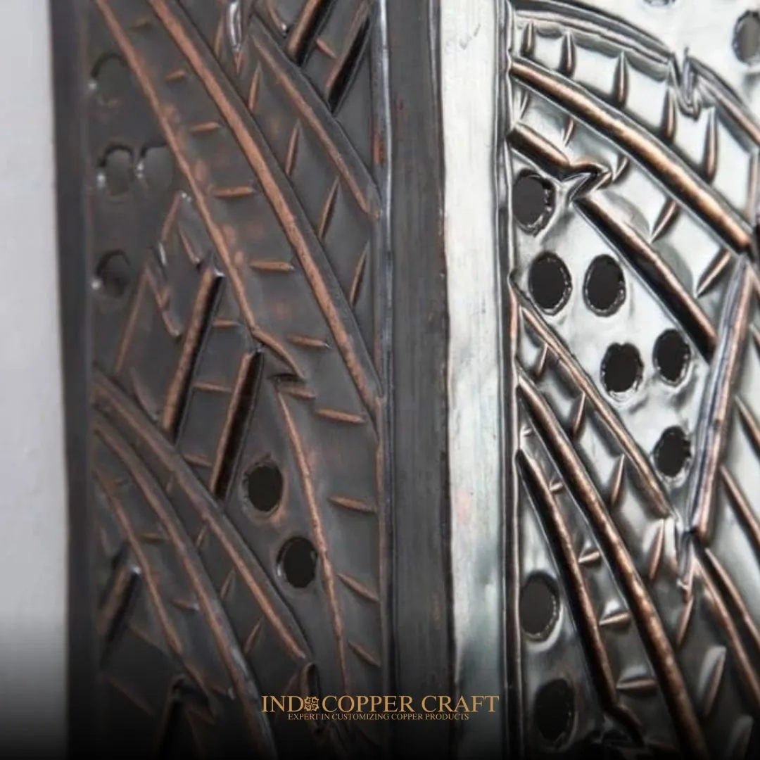 Sansevieria Copper Wall Lamp