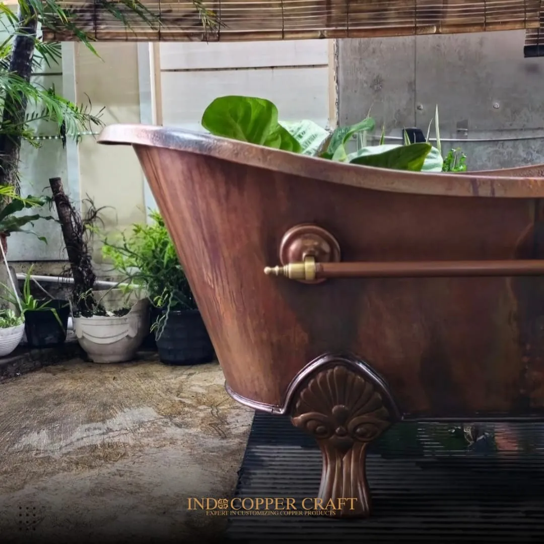Vintage Copper Bathtub