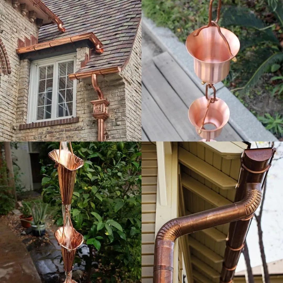 Copper Gutters & Rainchain